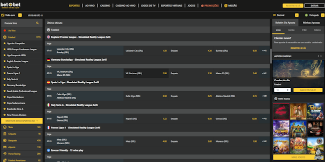 Betsport login