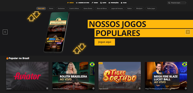 Online gambling site
