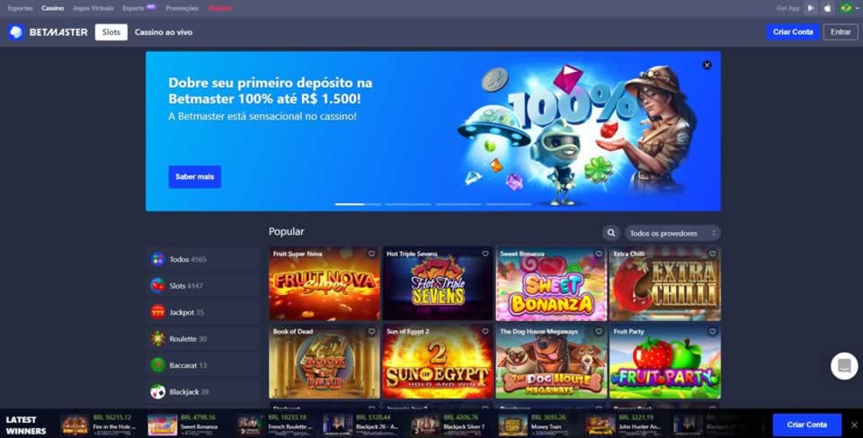 Plataformas que dao bonus